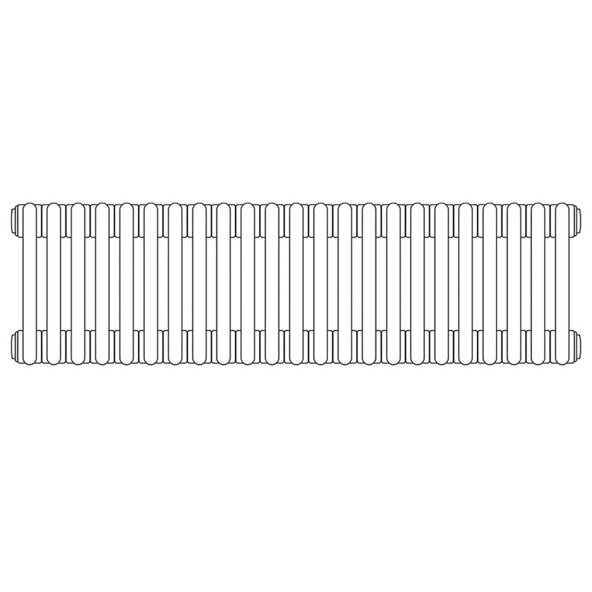 Immagine di Irsap TESI 5 radiatore per sostituzione A, 23 elementi H.56,5 L.103,5 P.17,7 cm, colore bianco finitura opaco RT5056523J8IR02N