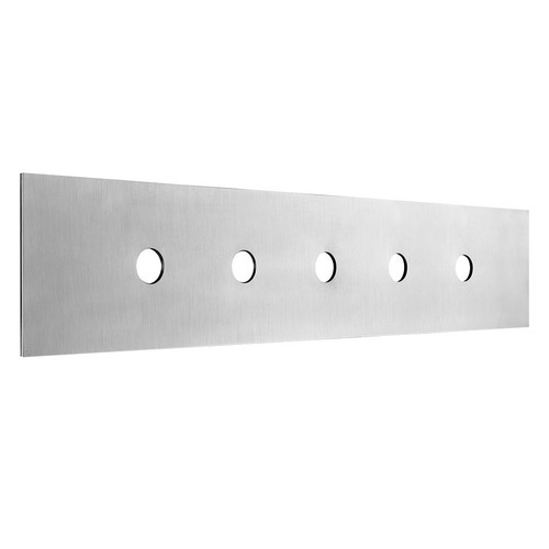 Immagine di Gessi Piastra di finitura cinque fori per secur box, finitura copper PVD 01758#030