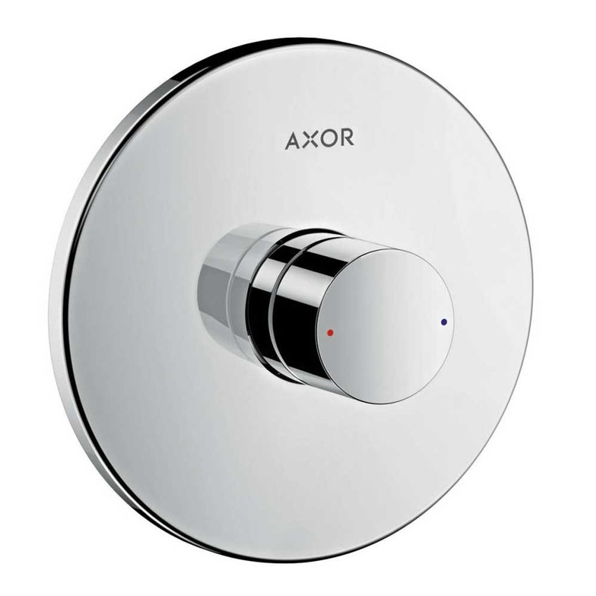 Immagine di Axor UNO miscelatore monocomando doccia, ad incasso, con maniglia zero, finitura cromo 45605000