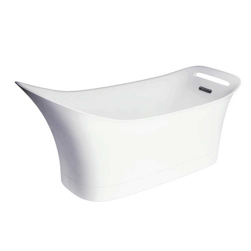 Immagine di Axor URQUIOLA vasca da L.182 P.63 cm, a pavimento, colore bianco 11440000