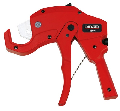 Immagine di Ridgid Cesoia con azione a cricco per tubi e tubature in plastica, impugnatura ergonimica, capacità diametro effettivo 1/4"-1" 26821