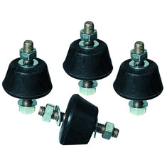 Immagine di Tecnogas Kit antivibrante per mensole (4 pezzi) 11215