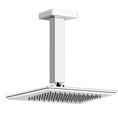 Immagine di Gessi ELEGANZA soffione anticalcare a soffitto, orientabile, finitura cromo 46152#031