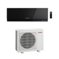 Immagine di Mitsubishi MSZ-EF Kirigamine ZEN R32 Climatizzatore monosplit inverter, nero | unità esterna 5 kW unità interna 18000 BTU MUZ-EF50VG+MSZ-EF50VGB