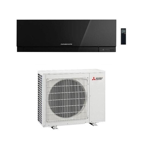 Immagine di Mitsubishi MSZ-EF Kirigamine ZEN R32 Climatizzatore monosplit inverter, nero | unità esterna 5 kW unità interna 18000 BTU MUZ-EF50VG+MSZ-EF50VGB