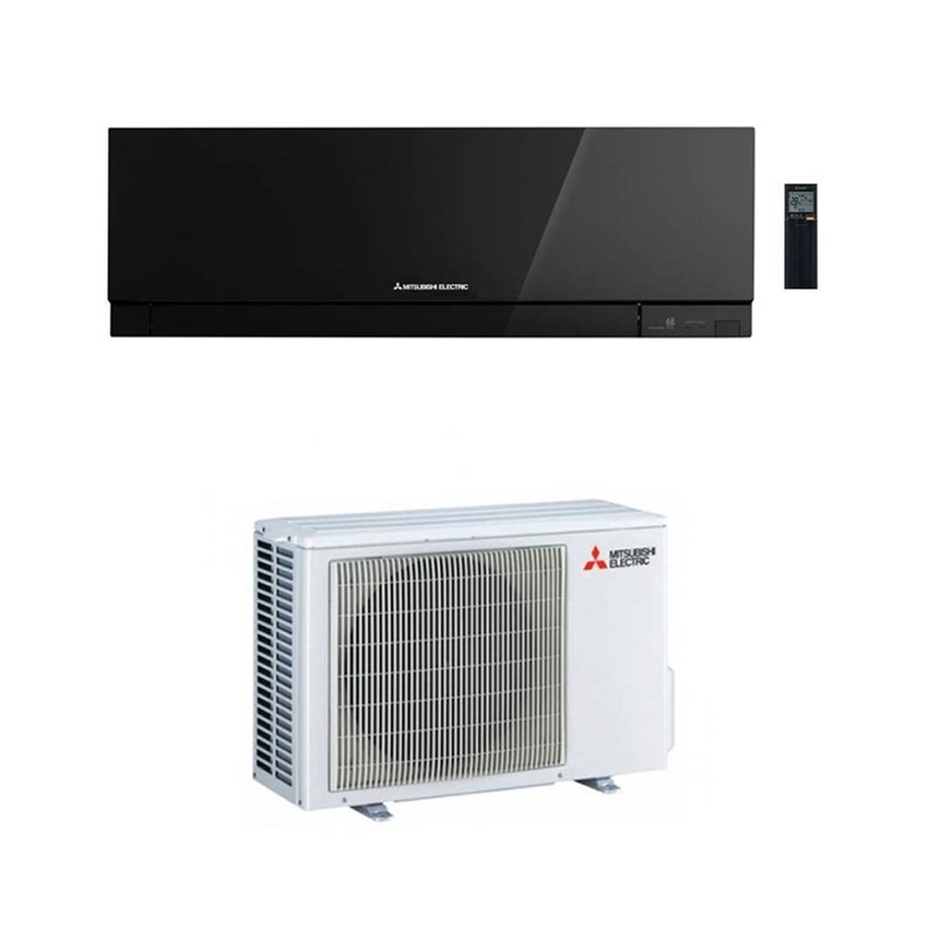 Immagine di Mitsubishi MSZ-EF Kirigamine ZEN R32 Climatizzatore monosplit inverter, nero | unità esterna 3.5 kW unità interna 12000 BTU MUZ-EF35VG+MSZ-EF35VGB