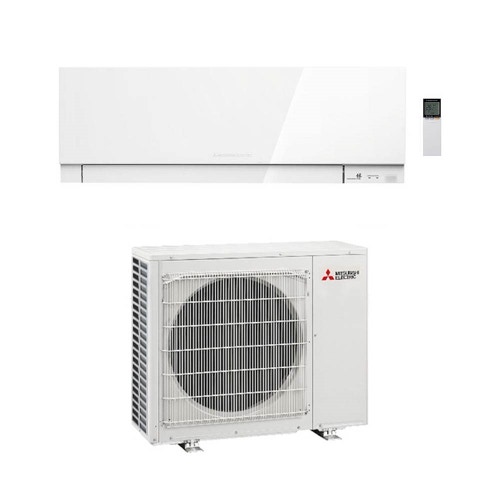 Immagine di Mitsubishi MSZ-EF Kirigamine ZEN R32 Climatizzatore monosplit inverter, bianco | unità esterna 5 kW unità interna 18000 BTU MUZ-EF50VG+MSZ-EF50VGW