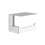 Immagine di Gessi RETTANGOLO ACCESSORI porta rotolo a muro con coperchio, finitura cromo 20849#031