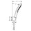 Immagine di Hansgrohe RAINDANCE SELECT S set supporto doccia 120 3jet P con flessibile doccia 125 cm finitura cromo 27669000