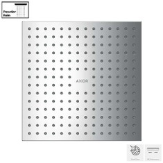 Immagine di Axor SHOWERSOLUTIONS soffione doccia 250/250 1jet a filo soffitto finitura cromo 35309000