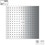 Immagine di Axor SHOWERSOLUTIONS soffione doccia 250/250 1jet a filo soffitto finitura cromo 35309000