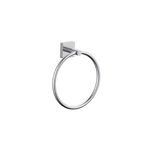 Immagine di Inda FORUM QUADRA porta salviette ad anello, finitura cromo A30160CR