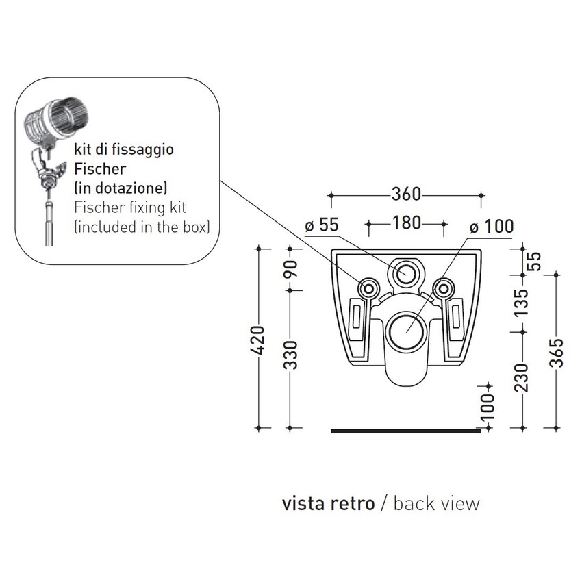Immagine di Flaminia MINIAPP set sanitari sospesi, vaso con sistema goclean® e coprivaso slim con discesa rallentata, bidet monoforo con troppopieno, colore grigio lava finitura opaco AP119GGLA+AP219GLA+QKCW09GLA