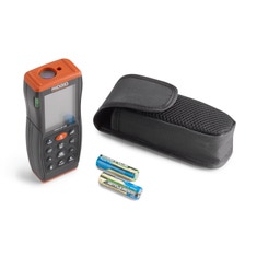 Immagine di Ridgid Distanziometro laser micro LM-400 Advanced con connessione Bluetooth, display retroilluminato ampio a 4 righe, portata 70 m, con regolazione istantanea delle misure, compresa custodia morbida 36813