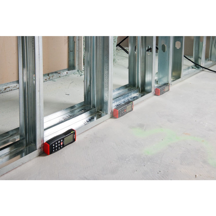 Immagine di Ridgid Distanziometro laser micro LM-400 Advanced con connessione Bluetooth, display retroilluminato ampio a 4 righe, portata 70 m, con regolazione istantanea delle misure, compresa custodia morbida 36813