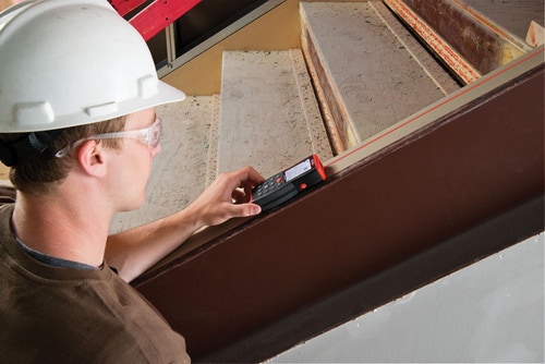 Immagine di Ridgid Distanziometro laser micro LM-400 Advanced con connessione Bluetooth, display retroilluminato ampio a 4 righe, portata 70 m, con regolazione istantanea delle misure, compresa custodia morbida 36813