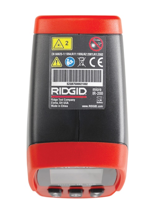 Immagine di Ridgid Kit composto da termometro micro IR-200 a infrarossi senza contatto e micro DM-100 multimetro digitale 37423+36798