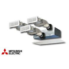 Immagine di Tecnosystemi KIT SVELTO 3 zone per climatizzatore canalizzabile (Mitsubishi SEZ-KD 25) 11166033