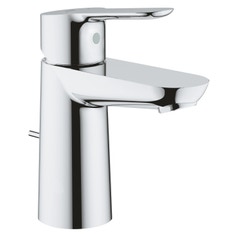 Immagine di Grohe BAUEDGE miscelatore monocomando H.15 cm per lavabo, finitura cromo 23328000