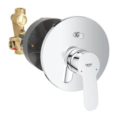 Immagine di Grohe BAUEDGE miscelatore monocomando per vasca/doccia, finitura cromo 29079000