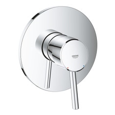 Immagine di Grohe CONCETTO miscelatore monocomando per doccia, con deviatore automatico, senza corpo incasso, finitura cromo 24053001