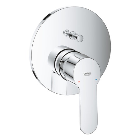 Immagine di Grohe EUROSTYLE COSMOPOLITAN miscelatore monocomando a due vie con deviatore finitura cromo 24052002