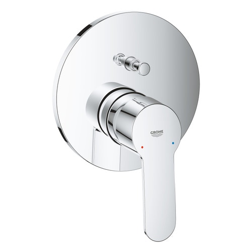Immagine di Grohe EUROSTYLE COSMOPOLITAN miscelatore monocomando a due vie con deviatore finitura cromo 24052002
