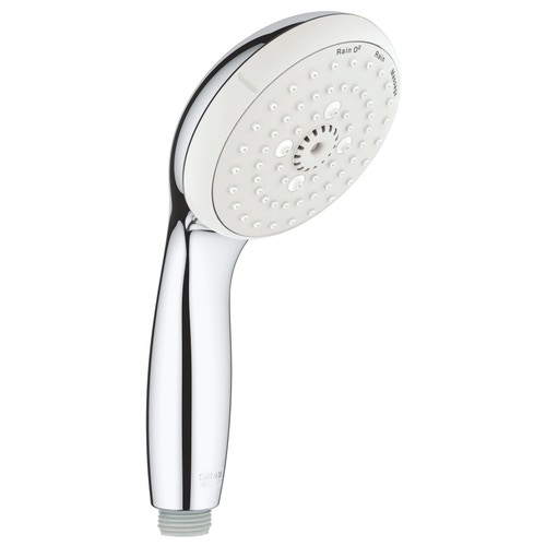 Immagine di Grohe TEMPESTA 100 manopola doccia a 3 getti, finitura cromo 28419002