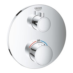 Immagine di Grohe GROHTHERM miscelatore termostatico a 1 via, finitura cromo 24075000