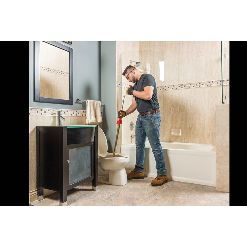 Immagine di Ridgid Stasatore per WC K-6P da 2 m  con testa a bulbo  56658