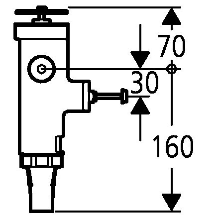 Immagine di Grohe flussometro per wc 43996000