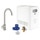 Grohe BLUE PROFESSIONAL mono rubinetto bocca a C con sistema filtrante e WiFi finitura cromo satinato 31302DC2