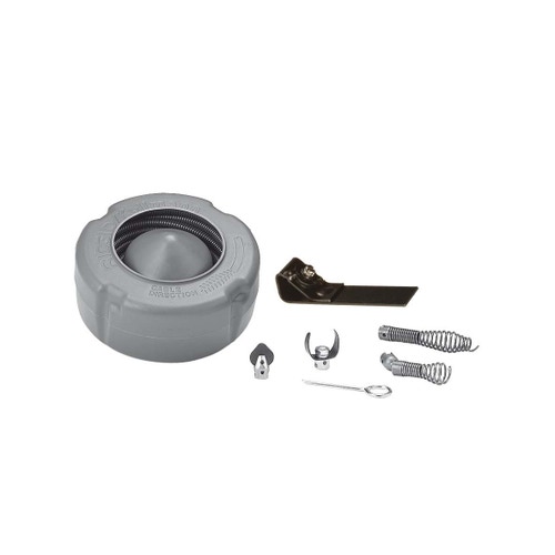 Immagine di Ridgid C-6 Kit cavi comprensivo di tamburo interno, cavo C-6, kit blocca torsione del cavo e set di utensili T-250 76817