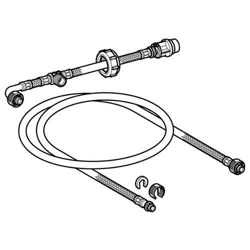 Immagine di Geberit set per allacciamento idrico per cassette di risciacquo da incasso 147.020.00.1