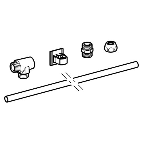 Immagine di Geberit set per allacciamento idrico per cassette di risciacquo esterne 147.034.00.1