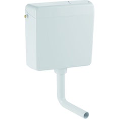 Immagine di Geberit AP123 cassetta di risciacquo esterna risciacquo con possibilità d'interruzione da posizionare a bassa/media posizione colore bianco 123.001.11.1