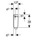 Cassetta wc 123.001 cassetta Wc esterna GEBERIT pulsante meccanico 6/9 LT | Leroy Merlin