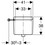 Immagine di Geberit AP123 cassetta di risciacquo esterna risciacquo con possibilità d'interruzione, per comando a distanza da posizionare a bassa posizione colore bianco 123.135.11.1