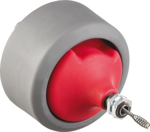 Immagine di Ridgid Gruppo tamburo per cavi piccoli con cavo IC 8 mm x 7,6 m con testa a bulbo, per stasatrici a tamburo 55012