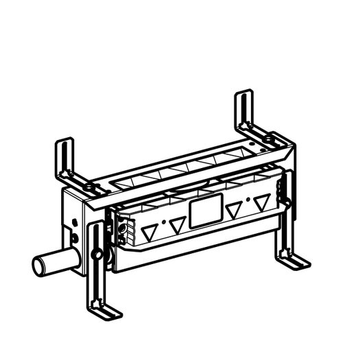 Immagine di Geberit COMBIFIX modulo per doccia con scarico a parete per altezza del massetto 65–90 mm a filo dell'imbuto di scarico 457.536.00.1