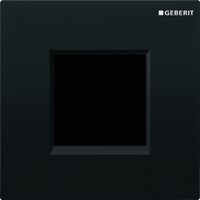 Immagine di Geberit comando per orinatoi con azionamento elettronico del risciacquo, funzionamento a rete, placca di copertura tipo 30 colore nero 116.027.KM.1