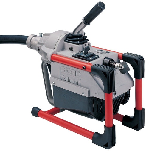 Immagine di Ridgid Stasatrice a cavi frazionabili, con guanto a-1, A-12, Chiave a piolo e A-60-12, Tubo guida posteriore, A-61 Kit utensili, A-62 Kit cavi , 115 V 66497