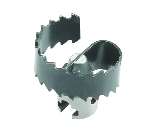 Immagine di Ridgid Raschiatore a sega circolare, a spirale, 57 mm, per cavi frazionabili da 22 mm  62920
