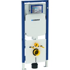 Immagine di Geberit DUOFIX modulo  per WC sospeso 114 cm con cassetta di risciacquo da incasso Sigma 8 cm 111.795.00.1