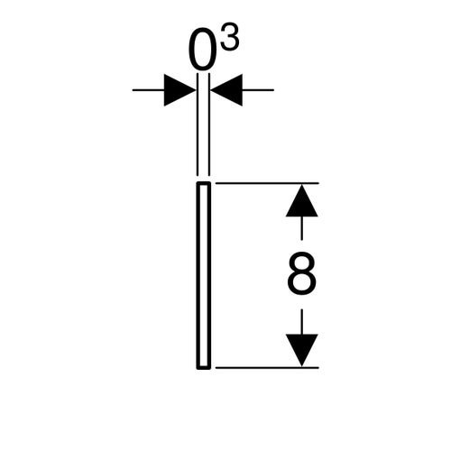 Immagine di Geberit DUOFIX nastro di isolamento e disaccoppiamento 111.889.00.1