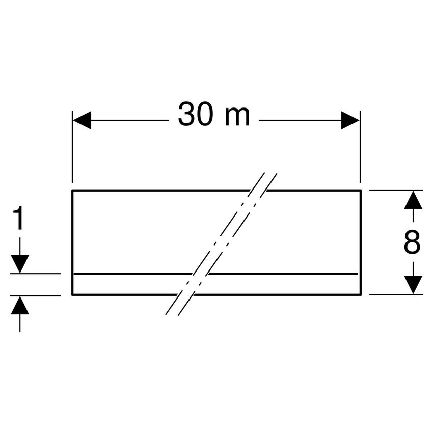 Immagine di Geberit DUOFIX nastro di isolamento e disaccoppiamento 111.889.00.1