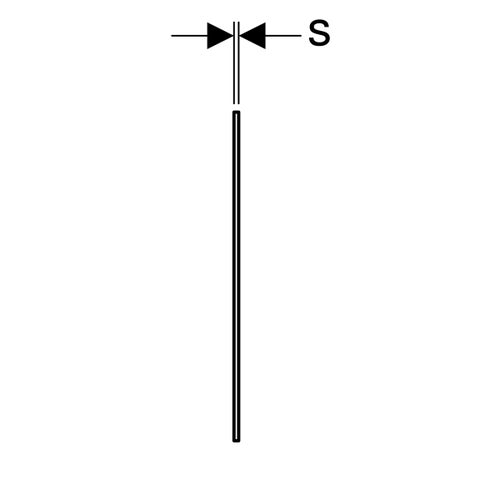 Immagine di Geberit DUOFIX set disaccoppiante per WC sospeso 156.050.00.1