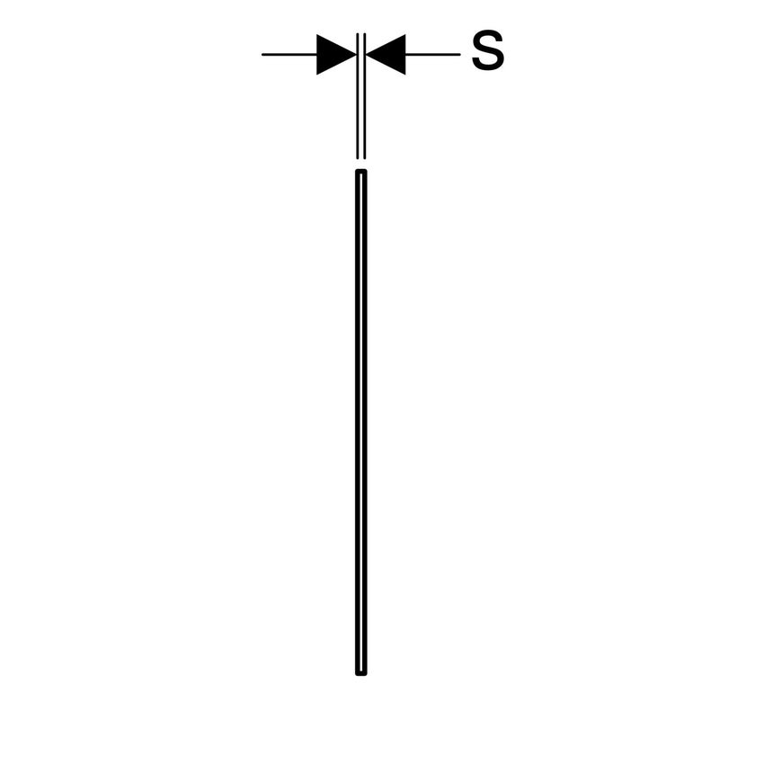 Immagine di Geberit DUOFIX set disaccoppiante per WC sospeso 156.050.00.1
