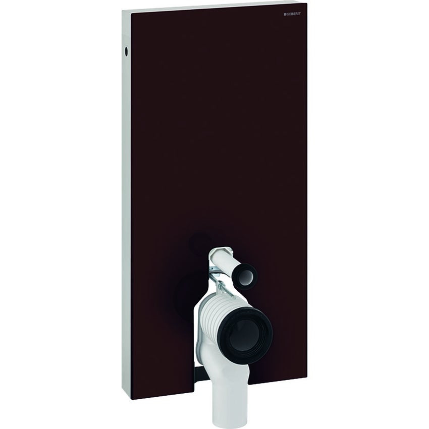 Immagine di Geberit MONOLITH modulo sanitario per WC a pavimento H.101 cm, colore terra d'ombra finitura vetro lucido 131.002.SQ.5