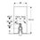Immagine di Geberit MONOLITH modulo sanitario per WC a pavimento H.101 cm, colore sabbia finitura vetro lucido 131.002.TG.5